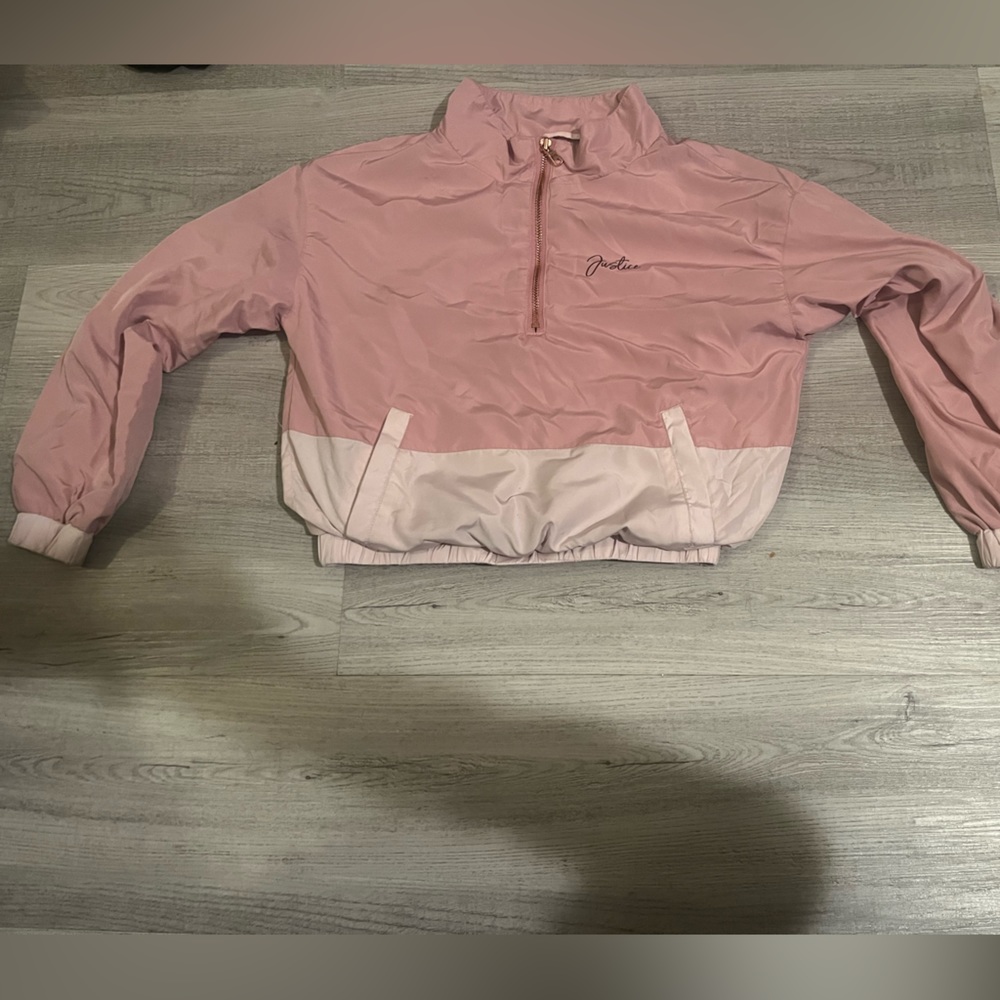 Pink justice jacket